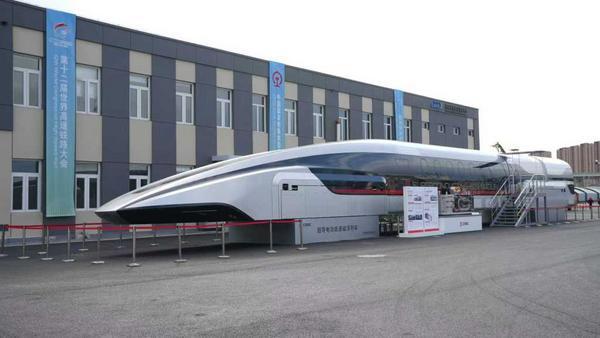 600公里時(shí)速超導(dǎo)電動高速磁浮列車亮相：定位跨省點(diǎn)對點(diǎn)交通工具具備全自動駕駛功能(圖1)